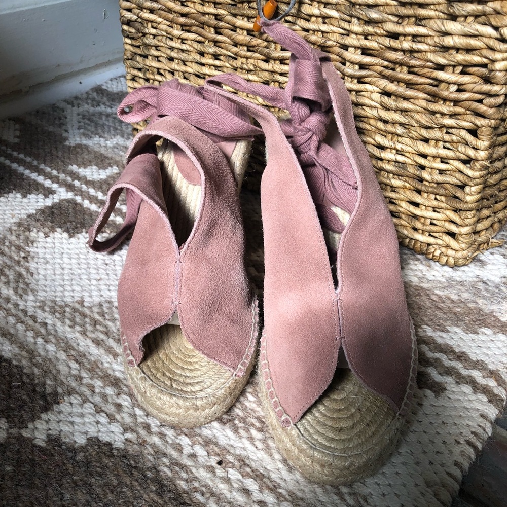 Anthropologie - Seychelles Espadrille Wedges 8 1/2